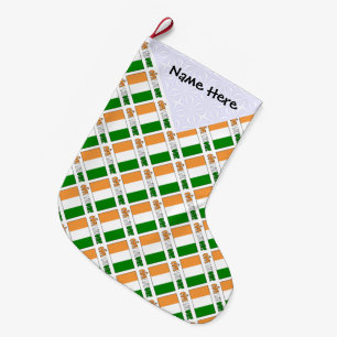 Grande Chaussette De Noël Côte d'Ivoire Drapeau de la Côte d'Ivoire Personna
