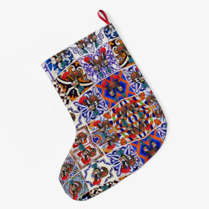 Grande Chaussette De Noël Design portugais