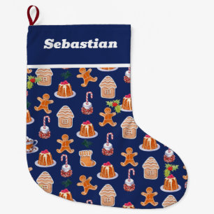 Grande Chaussette De Noël Desserts de Noël