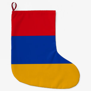 Grande Chaussette De Noël Drapeau de l'Arménie