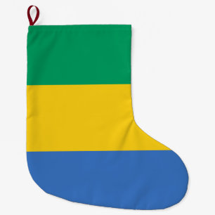 Grande Chaussette De Noël Drapeau gabonais (Gabon)