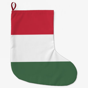 Grande Chaussette De Noël Drapeau hongrois