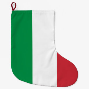 Grande Chaussette De Noël Drapeau italien (Italie)