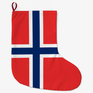 Grande Chaussette De Noël Drapeau norvégien (Norvège)