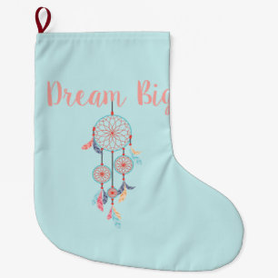 Grande Chaussette De Noël Dream Big Dreamcatcher Bohemian Dream Catcher