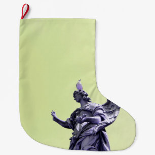 Grande Chaussette De Noël Effet couleur, filtré, photographie simple moderne