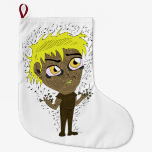 Grande Chaussette De Noël Farty Fingers Chibi