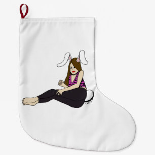 Grande Chaussette De Noël fillette