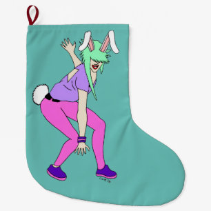 Grande Chaussette De Noël fillette