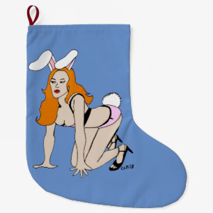 Grande Chaussette De Noël fillette