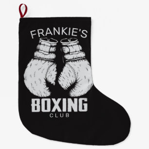 Grande Chaussette De Noël Gants de boxe club Boxer Gym Fighter