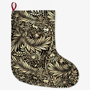 Grande Chaussette De Noël Golden Fern