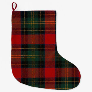 Grande Chaussette De Noël Heritage Tartan Plaid
