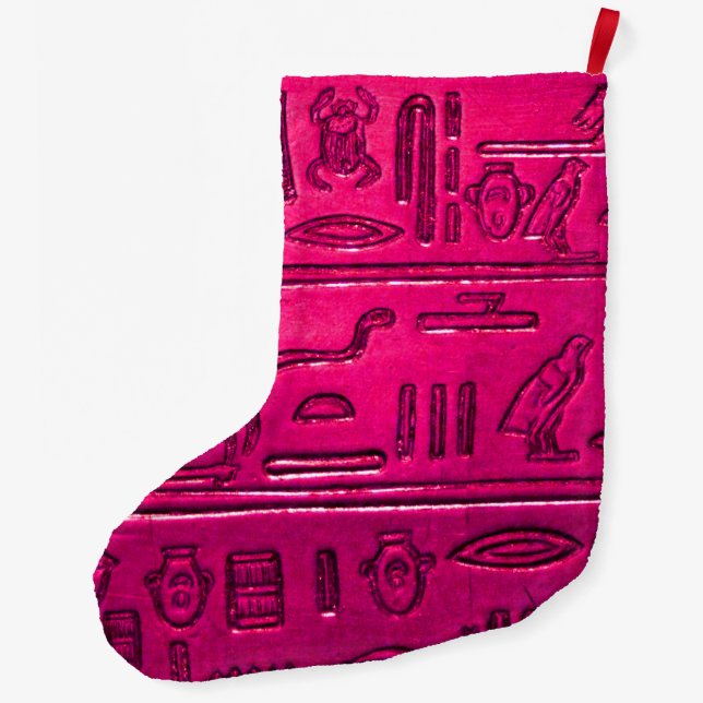Grande Chaussette De Noël Hiéroglyphes_2014_1052 (Dos)