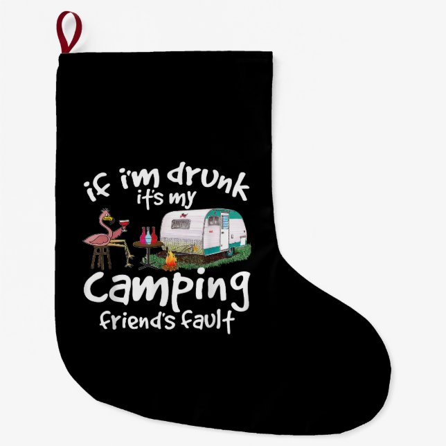 Grande Chaussette De Noël I'm (Devant)