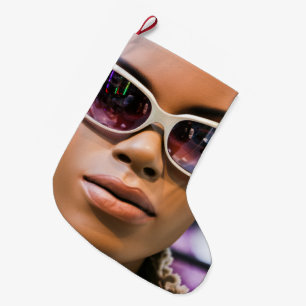 Grande Chaussette De Noël Je suis vraiment belle