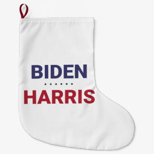 Grande Chaussette De Noël Joe Biden et Kamala Harris (élection américaine de