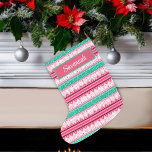 Grande Chaussette De Noël Joyeux voeux de Noël et de doux voeux<br><div class="desc">Préparez-vous pour la fête de Noël de la saison avec notre laide Sweater Christmas Stocking! Ce design festif et amusant et laide chandail motif sur des couleurs rouges et vertes rétro, qui s'harmonise parfaitement avec notre joyeux Noël et laide collection de rennes de Noël Sweater Reindeer pour cette ambiance de...</div>