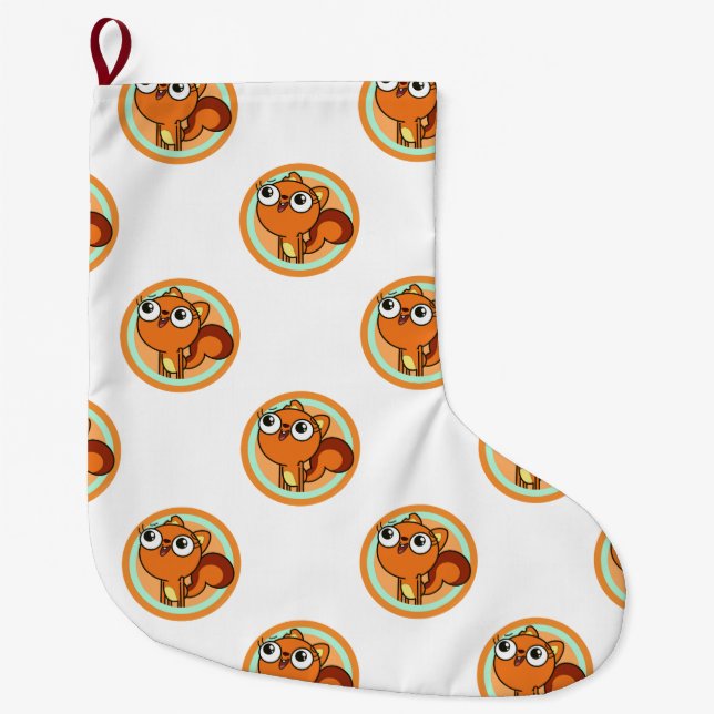 Grande Chaussette De Noël Kiff Chatterly (Devant)