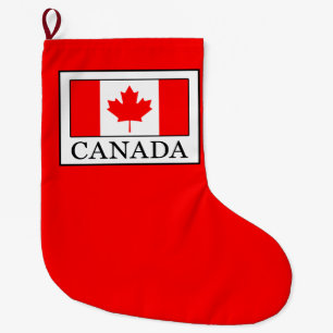 Grande Chaussette De Noël Le Canada