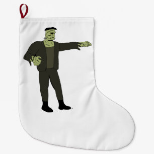 Grande Chaussette De Noël Le monstre