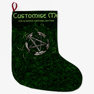 Grande Chaussette De Noël Le Pentacle et l'Ivy