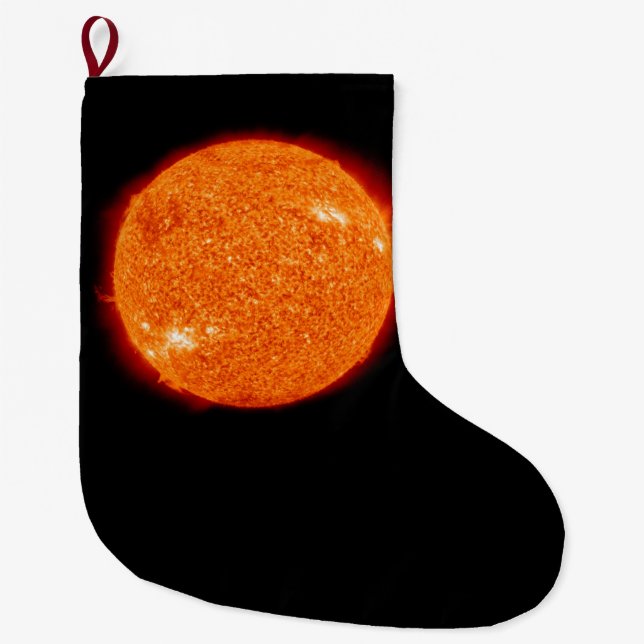 Grande Chaussette De Noël Le Soleil (Devant)