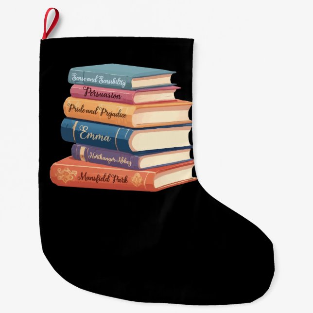 Grande Chaussette De Noël Les romans de Jane Austen VII (Devant)