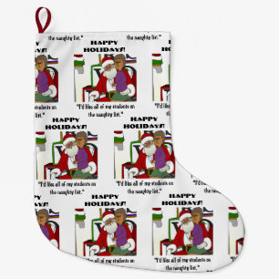 Grande Chaussette De Noël Liste de vilains