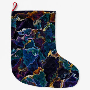 Grande Chaussette De Noël Marche à huile