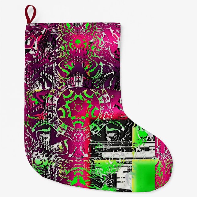 Grande Chaussette De Noël Mon Nom N'Est Pas Donna (Devant)