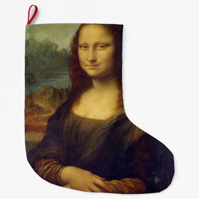Grande Chaussette De Noël Mona Lisa (Devant)