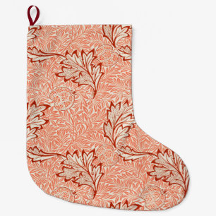 Grande Chaussette De Noël Motif Apple (par William Morris)