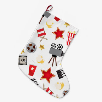 Grande Chaussette De Noël Motif d'amant de film
