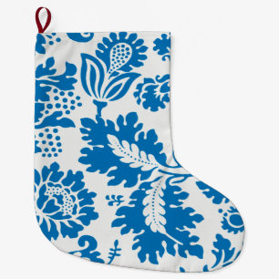 Grande Chaussette De Noël Motif vénitien (par William Morris)
