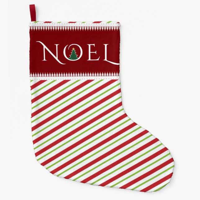 GRANDE CHAUSSETTE DE NOËL NOEL (Devant)