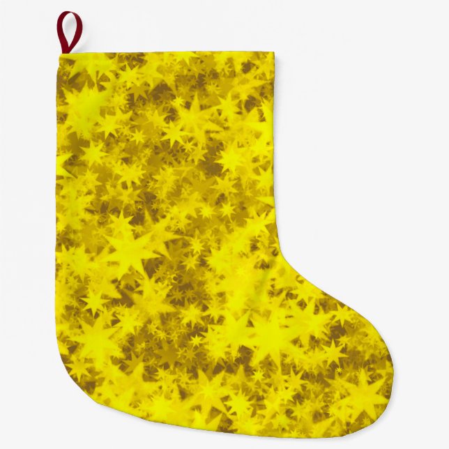 Grande Chaussette De Noël Noel Golden Dusk (Devant)