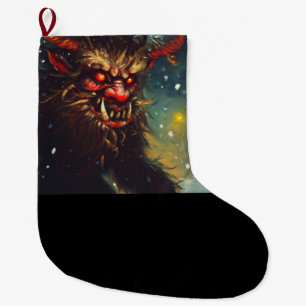 Grande Chaussette De Noël Noël Krampus 4