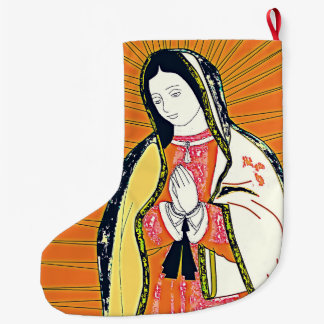 Grande Chaussette De Noël notre dame de guadalupe