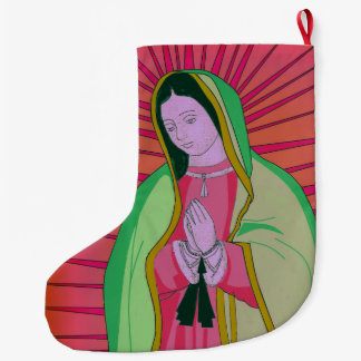 Grande Chaussette De Noël notre dame de guadalupe