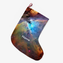 Grande Chaussette De Noël Orion Nebula Space Galaxy