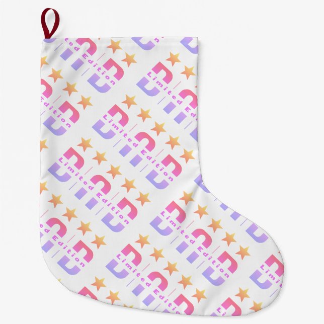 Grande Chaussette De Noël Papa Limited Edition (Devant)