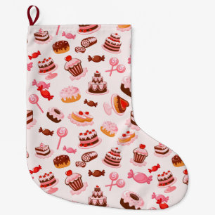 Grande Chaussette De Noël Pâtisseries