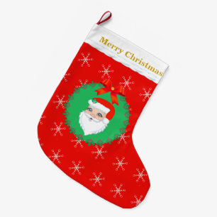 Grande Chaussette De Noël Père Noël