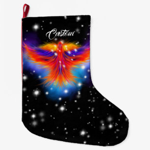 Grande Chaussette De Noël Phoenix Nebula