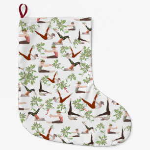 Grande Chaussette De Noël Pilates Noël Stocker