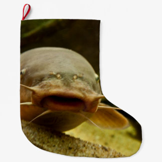 Grande Chaussette De Noël Poisson-chat électrique