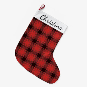 Grande Chaussette De Noël Prise de Noël de la sériole de bison de Buffalo