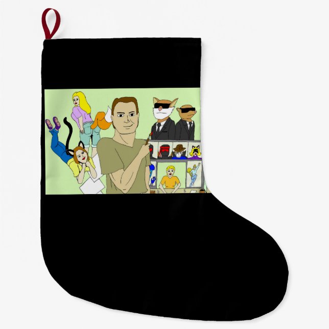 Grande Chaussette De Noël profile (Devant)