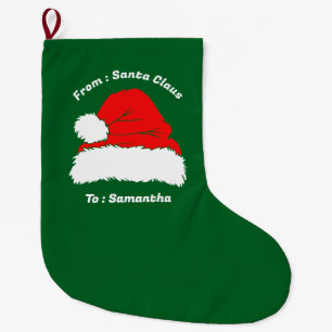Grande Chaussette De Noël Profitez du cadeau de Noël du Père Noël